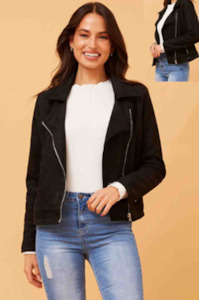 Jackets Outerwear: Suede Jacket