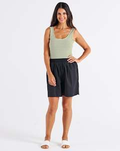 Bottoms: Pomona Cotton Short