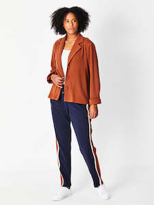 Bottoms: Love Leisure Stripe Trim Pant