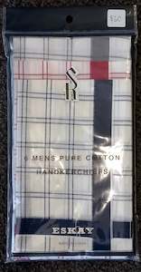 Giftware: Men's Eskay 6pack Hankerchief