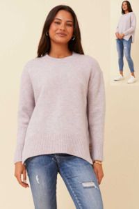 Cozy Wool-Blend Knit Sweater ❄️