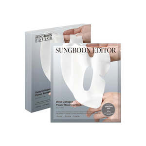 Glass Skin N Glowing: Sungboon Editor Deep Collagen Power Boosting Mask 1 EA