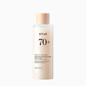 Glass Skin N Glowing: Anua RICE 70 GLOW MILKY TONER 250ML
