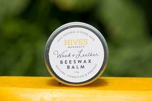 Pure Beeswax And Beeswax: Wood & Leather Beeswax balm