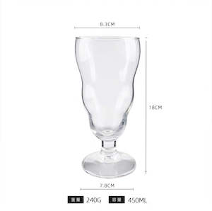 Toolware: Cocktail Glass 450ml 透明玻璃创意杯(6pcs/6个)