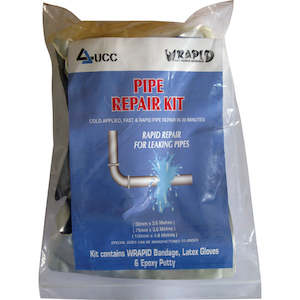 Tapes Adhesive: UCC Pipe Repair Kit 100mm x 4.8m Roll