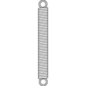 Champion 4-1/2(L) x 1/4in (O.D) x23G Accelerator Spring-10pk