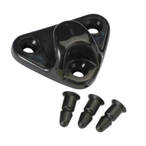 Champion Ford Tonneau Hooks W/Grommets Black - 50pk