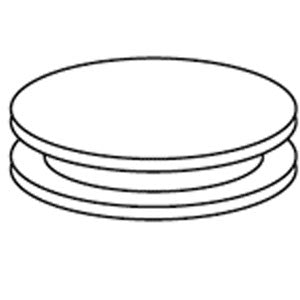 Champion 19mm Rubber Blanking Grommets - 25pk