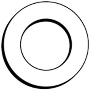 Champion 7/16in x 3/4in x 1/16in Aluminium Washer - 100pk