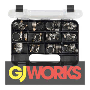 Fasteners Grab Kits: Champion GJ Grab Kit 42pc SS Band Hose Clamps