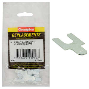Champion Front Alignment Shim 10mm x 3mm Type 1 -5pk