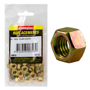 Fasteners Replacement Packs Bolts Set Screws Nuts: Champion M8 x 1.00 Hex Nut -50pk