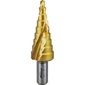 Tools: Holemaker Step Drill Spiral Flute 7-40.5mm