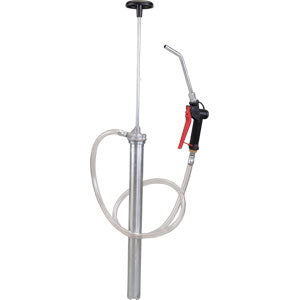 Lubrication Equipment Oiling Equipment: Groz 60L Drum Spring Loaded Oil Pump W/Gun