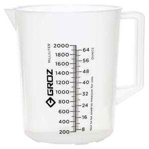 Groz Polypropylene Measuring Jug 2000ml