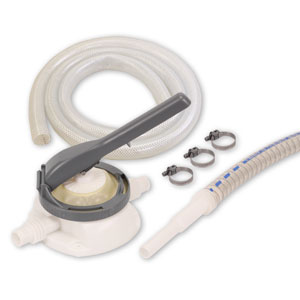 Lubrication Equipment Speciality Pumps: Groz Food Grade Diaphragm / Bilge Pump C/W Hoses 16.6LPM