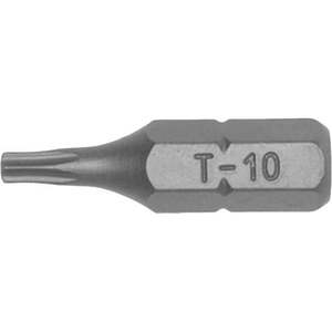 Handtools Bits Drivers: Teng 3Pc 1/4in Hex TPX40 Bit x 25mm (L)