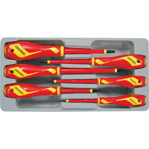 Handtools Insulated Tools: Teng 6pc MD 1000V VDE FL-PH Screwdriver Set