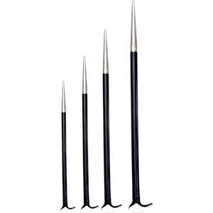 Groz 4pc Roll Head Pry Bar Set - 6-20in