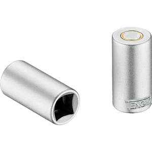 Handtools Service Tools Torches Magnets Mirrors: Teng 1/4in Socket With Magnetic Tip