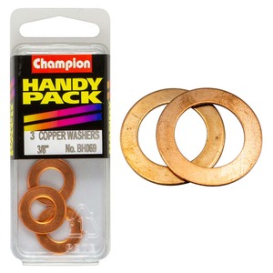 Fasteners Bulk Packs Washers Nylon: Champion 3/8in x 3/4in Copper Washer 20G