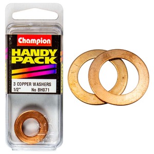 Fasteners Bulk Packs Washers Nylon: Champion 1/2in x 7/8 Copper Washer 20G