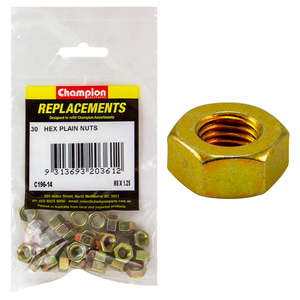 Fasteners Replacement Packs Bolts Set Screws Nuts: Champion M8 x 1.25 Hexagon Nut -30pk