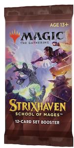 Magic The Gathering: Magic The Gathering - Strixhaven: School Of Mages Set Booster Pack