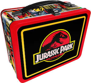 Tin Carry All Fun Lunch Box Jurassic Park
