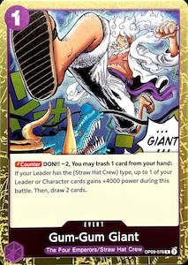 Gum-Gum Giant Event Card OP09-078