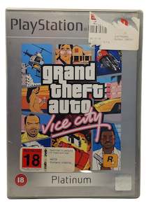 Video Games: Grand Theft Auto: Vice City – PlayStation 2 (PS2 Game)