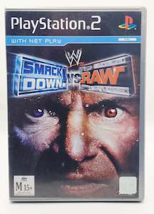WWE SmackDown! vs. Raw – PlayStation 2 (PS2 Game)