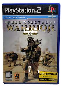 Video Games: Full Spectrum Warrior – PlayStation 2 (PS2 Game)