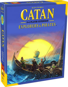 Board Games: Catan Explorers & Pirates 5-6 player Extension 5th Edition