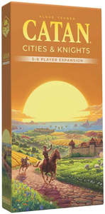 Board Games: CATAN (6th Edition) - Cities & Knights Expansion 5-6 Player Expansion