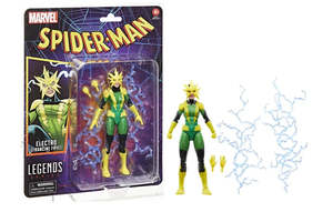 Toys Plush: Marvel Legends: Electro - 6" Retro Figure