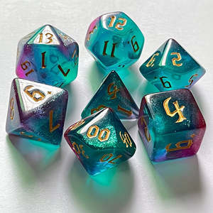 Dice Accessories: Assorted Polyhedral Dice Set