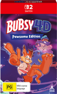 Video Games: Bubsy 4D Pawsome Edition (Preorder)