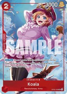 One Piece Tcg Singles: Koala - OP05-006 [Extra Booster: One Piece Heroines Edition] Super Rare