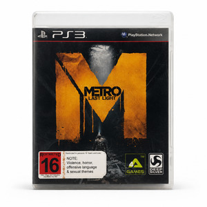 Video Games: Metro: Last Light (PS3)
