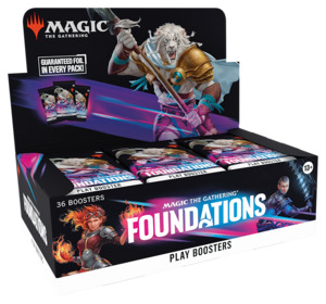 Magic The Gathering: Magic: The Gathering Foundations Play Booster Box | 36 Play Boosters | MTG NZ