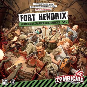 Asmodee North America Dropship: Zombicide – 2nd Edition: Fort Hendrix Expansion