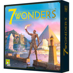 Asmodee North America Dropship: 7 Wonders – Second Edition