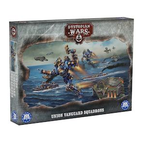 War Gaming: Warcradle DWA120011 Dystopian Wars: Union Vanguard Squadrons