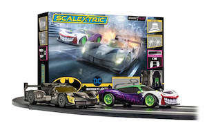 Scalextric Sets: Scalextric C1415 SparkPlug Set: Batman vs. Joker