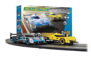 Scalextric Sets: Scalextric C1412 Set: Ginetta Racers