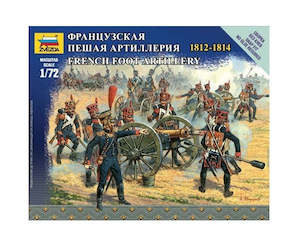 Infantry: Zvezda 6810 1/72 French Foot Artillery 1812-1814