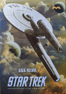 Scifi: Moebius Models 0976 1/1000 Star Trek USS Kelvin