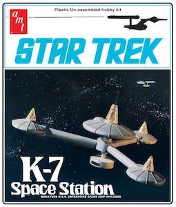 Space: AMT 1415 1/7600 Star Trek K-7 Space Station
